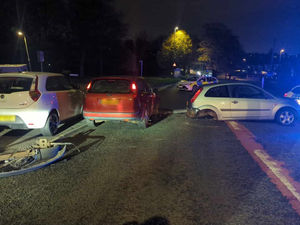 Supporting image for story: Two people taken to hospital after car crash in Hurst Hill