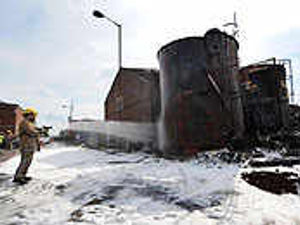 Supporting image for story: Industrial estate hit by blaze