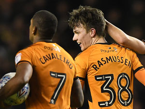 Supporting image for story: Oskar Buur Rasmussen on debut Wolves goal: "It was special"