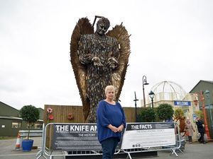 Supporting image for story: Preparations for Knife Angel visit