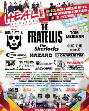 Heal Festival 2025 1st wave poster
