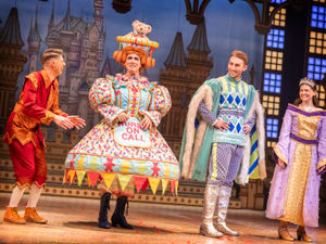 Sleeping Beauty at Theatre Severn, featuring Tommy J Rollason, Brad Fitt, Christian Southway and Lauren Lane. Picture: Pamela Raith
