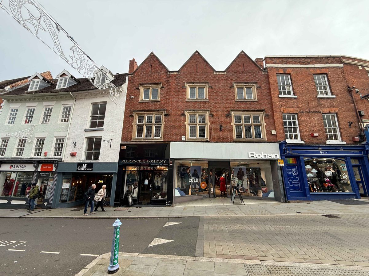 Two Shrewsbury retail properties up for auction with £400,000 guide price