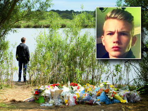 Supporting image for story: Dozens gather for memorial walk in tribute to tragic Spencer Hurst - PICTURES