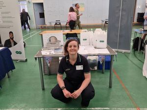 Specsavers' Rebecca Fielding at Baxter College