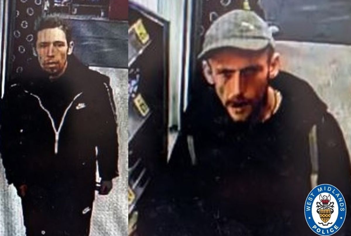 The two men Stourbridge police want to speak to following shop thefts