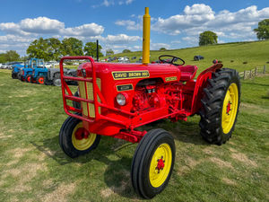 David Brown 990 utility tractor on display