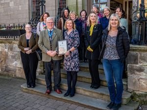 Supporting image for story: Award for Oswestry In Bloom volunteers