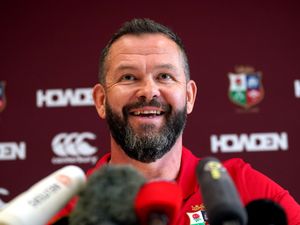 British and Irish Lions head coach Andy Farrell