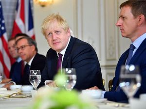Supporting image for story: ‘Fantastic’ Johnson praised by Trump in splendour of Hotel du Palais