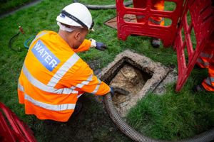 Severn Trent's team clearing blockages