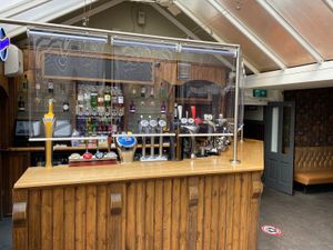 Covid-secure bar