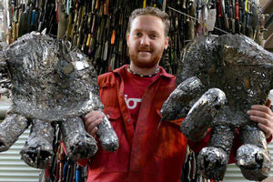 Supporting image for story: Trafalgar Square call to Boris over Shropshire knife sculpture