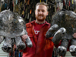Supporting image for story: Trafalgar Square call to Boris over Shropshire knife sculpture