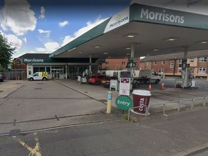 Morrisons petrol station in Wednesbury