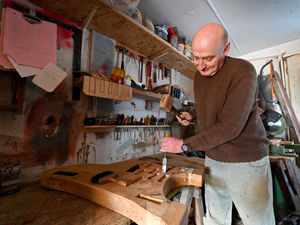 Supporting image for story: Former councillor hopes to take his park bench project across Shropshire