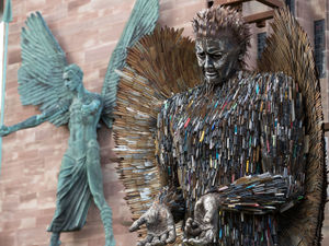 Supporting image for story: Arboretum in line to host iconic Knife Angel