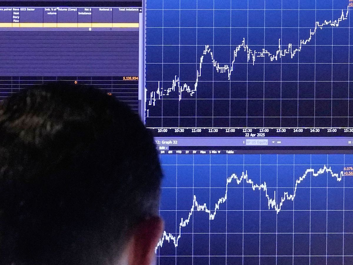 Stocks rise as Donald Trump tones down his stance on trade