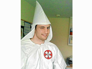 Supporting image for story: KKK racist Christopher Philips kicked out of church for extreme views