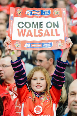 Walsall at Wembley