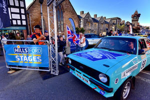 Our little Daisy at the Ceremonial Start Ledbury Town Centre 2024
