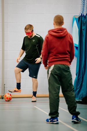 Blind football