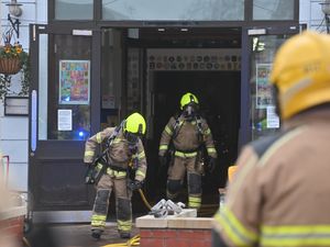 Supporting image for story: WATCH: Fifty firefighters tackle blaze at Shropshire Wetherspoon pub that saw diners and drinkers evacuated