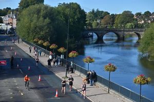 Shrewsbury Half Marathon, starting at the West Mids County Showground.