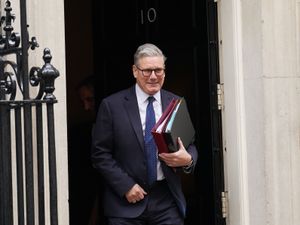 Sir Keir Starmer departs 10 Downing Street to attend Prime Minister’s Questions