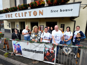 Supporting image for story: Family and friends of murdered Reece Cox hold tribute walk