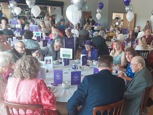 Supporting image for story: Guests born in 1926 treated to cake and memories of Queen's Jubilee