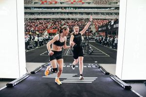 Supporting image for story: Friends compete in the Hyrox Women’s Doubles to raise funds for MNDA