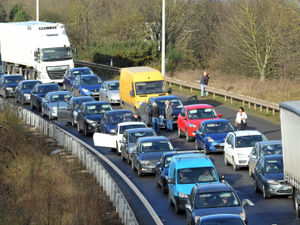 Supporting image for story: Nightmare before Christmas after crash chaos brings 'severe delays' on M6 and M54