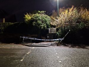 Supporting image for story: 'Get on with 20mph zone in Shrewsbury' call after school barrier damaged
