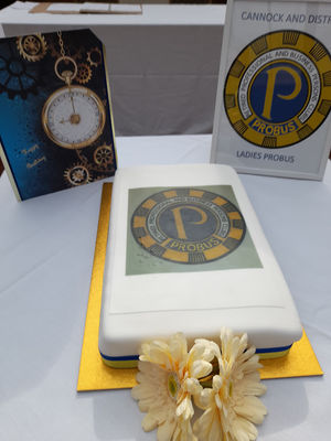 Cannock & District Ladies Probus Club 32nd Birthday Cake & Celebrations 