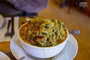 Brown Ideye loves cooking Egusi Soup