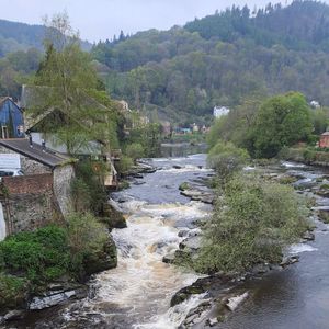 The River Dee in Llangollen