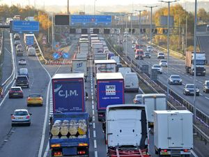 Supporting image for story: Motorists warned of delays following crash on M6 near Stafford