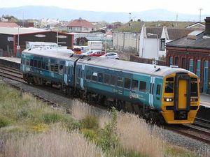 Supporting image for story: Rail line closed after person hit by train