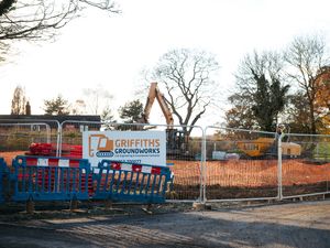 Supporting image for story: Work begins on 106 new homes on outskirts of Shrewsbury next to other new estate