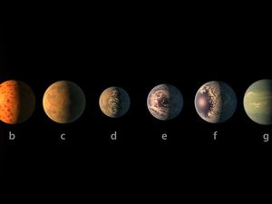 Supporting image for story: Frozen planet just 40 light years away may have once been habitable, astronomers say