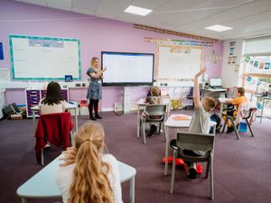 Supporting image for story: Pupils say goodbye on strangest of last days
