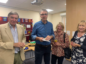 Pictures from the thank you event for vaccination teams in Bridgnorth