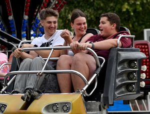 Fairground rides at Hednesford Summer Festival proved popular