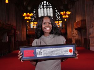 Supporting image for story: Oti Mabuse ‘delighted’ as she receives Freedom of the City of London