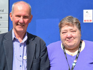 Arnold England and Jackie Loveridge 