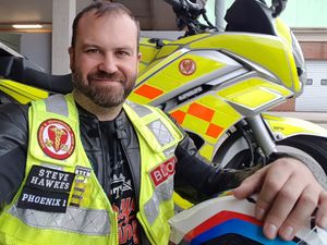 Supporting image for story: What it's like to be a blood biker: It gives me a sense of pride