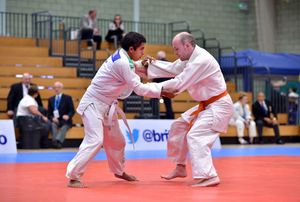 Wolverhampton University, Walsall Campus where it was the Commonwealth Judo Competition