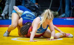 Action from the bout at the Helsinki Open 2025.