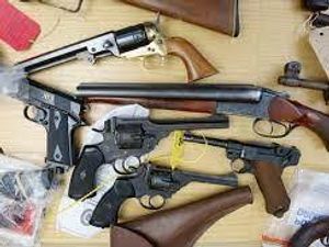 Supporting image for story: West Midlands Police seized 120 guns in 2022 as firearm discharges fell in the region